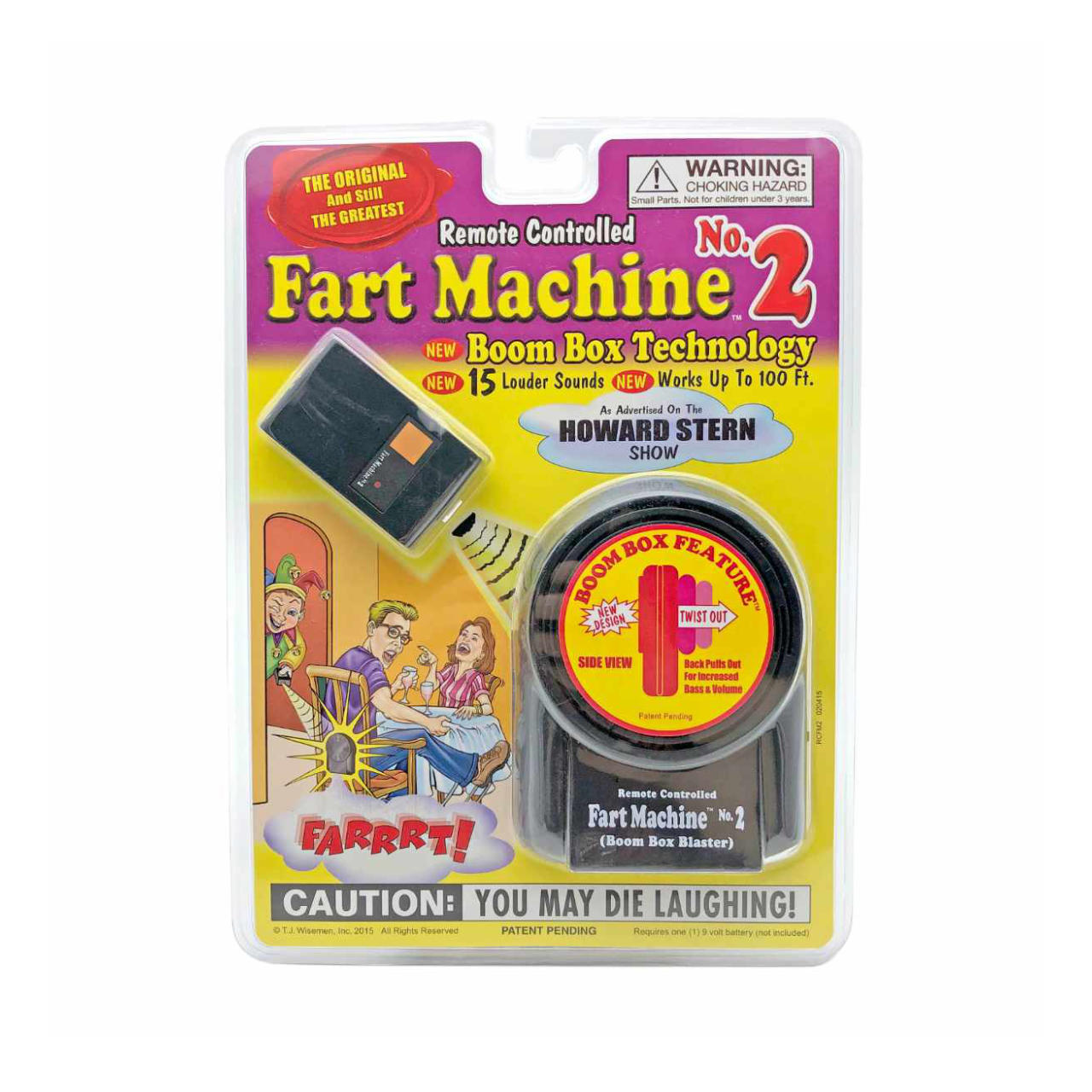 Fart Machine No. 2 Pupsmaschine mit Fernbedienung